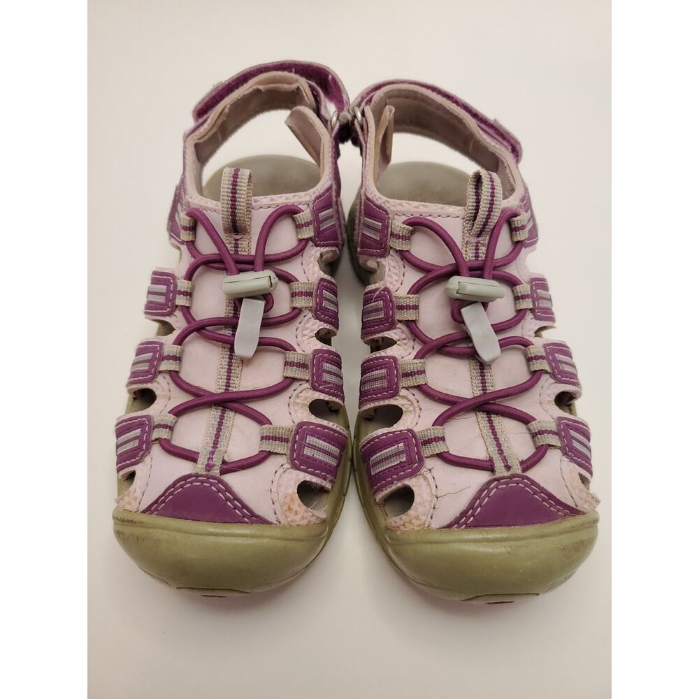Khombu Sandy Kids Active Sandal Closed Toe Purple/Pink Youth Size 12
